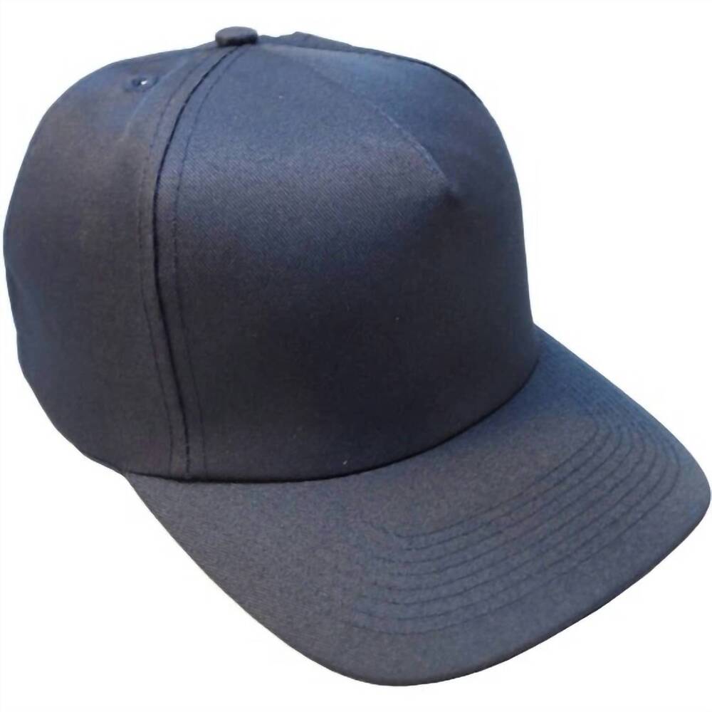 NEW OCCUNOMIX unisex poly cotton baseball bump cap in navy